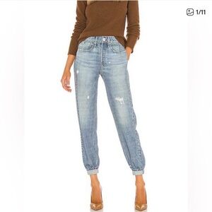 NWOT rag & bone Miramar Cotton Terry Jogger Sweatpant Jeans Sz 00